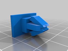 dodge magnum rocker pannello clip automotive commutatore del 3d print model - Mito3D