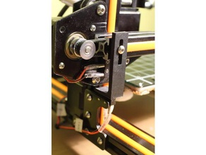 anet e12 e10 simplest adjustable z-stop 3d printer parts 3d print model - Mito3D