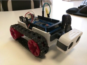 smars arduino mega moteur servo la robotique 3d print model - Mito3D