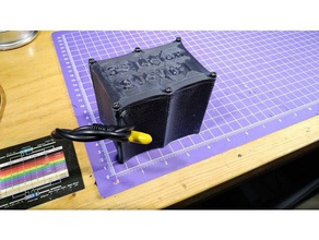 various 18650 safe strong lithium battery containment wip electronics box holder container 3d print model - Mito3D