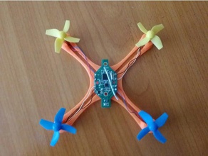 micro drone frame r c vehicles drones microdrone 3d print model - Mito3D