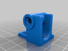 anet filament kılavuzu ters bowden a8 3d yazıcı ekstruder rehberi 3d print model - Mito3D
