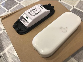 sonoff temel - düğme kasa kapalı diy wifi 3d print model - Mito3D