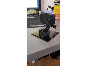 yi 4k+ open camera case 3d print model - Mito3D