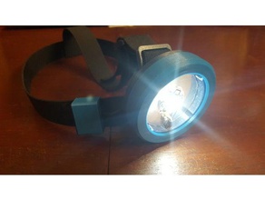 kafa lambası araçlar alın lamba led ışık açık dış aydınlatma şarj edilebilir çalışma iş 3d print model - Mito3D