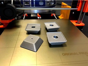 prusa mk3 pies terremoto de pastillas Impresora 3d las piezas 3d print model - Mito3D