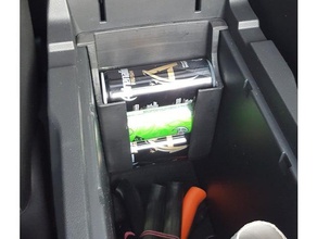 nissan murano 2016 z52 boîte de console peuvent titulaire l'automobile 3d print model - Mito3D