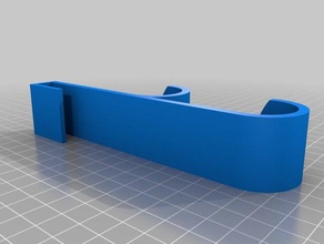 crochet de porte cintre salle bains l'organisation personnalisé 3d print model - Mito3D