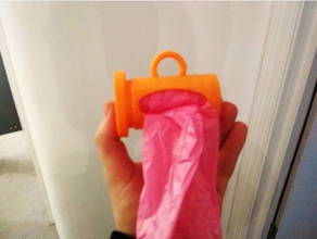 poop bag holder pets dog bags poo 3d print model - Mito3D