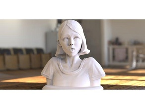 you alone sculptures female girl woman 3d print model - Mito3D