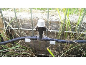 several irrigation tube clips outdoor & garden 3d print model - Mito3D