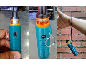 3d-gedruckte vape-Halter rugged case Halter vape Stift 22 - Zubehör e-Rauchen robust Rauchen mit dem aufzuhören vapers mod stand vape-station 3d print model - Mito3D
