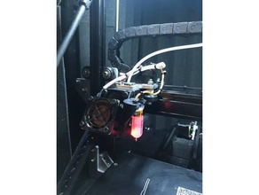 lpa fanduct v55 bltouch montagem de atualização Impressora 3d acessórios nivelamento resfriamento ventilador refrigeração fã duto do monte tarantula tevo 3d print model - Mito3D