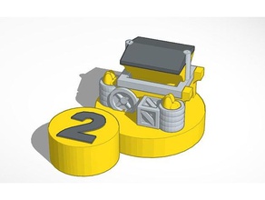 trading market 2 games 3d print model - Mito3D