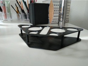 makeup sponge beauty blender holder organization 3d print model - Mito3D