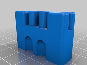 improved beltclamp geeetech g2s 3d printer parts 3d print model - Mito3D