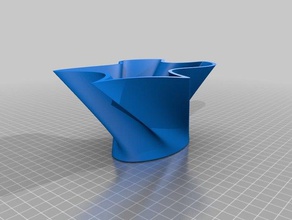 vase decor cool holder 3d print model - Mito3D