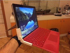 surface pro laptop keyboard holder computer 3 3d print model - Mito3D