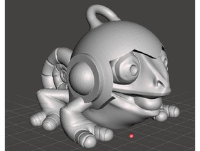 klint chameleon marvin Helm Tiere 3d print model - Mito3D