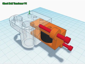 2020 axe des x raccourcisseur d'kit de court tendeur courroie + montage moteur L'imprimante 3d pièces 3d print model - Mito3D