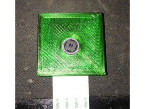 raspberry pi módulo de la cámara complemento en forma caso electrónica 3d print model - Mito3D