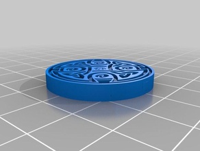 round celtic cross jewelry jewlery 3d print model - Mito3D