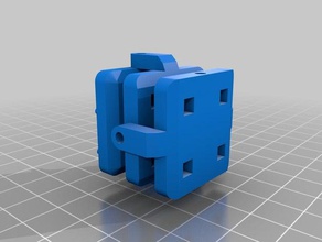 magnetic articulated pi camera mount - low profile raspberry 3d print model - Mito3D