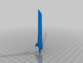 lego sword mod resize toy & game accessories 3d print model - Mito3D