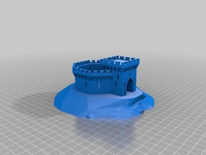 acampamento-base edifícios e estruturas personalizado 3d print model - Mito3D