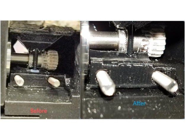 prusa hoş bir özellik alanında rehberlik esnek filamentler yumuşadı 3d yazıcı parçaları filament çok orijinal i3 3D print model - Mito3D