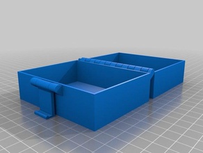 caixa - 1 A impressão 3d de testes personalizado 3d print model - Mito3D
