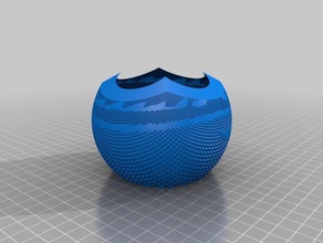 özelleştirilmiş stereografik resim projektörümü matematik sanatı 3d print model - Mito3D