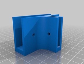 my customized shelfie t-modul 126x6 organization 3d print model - Mito3D
