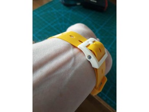 20 mm watch strap buckle - Zubehör band Schnalle latch Gurt Uhr Uhr-band Armband Uhr-Schnalle 3d print model - Mito3D