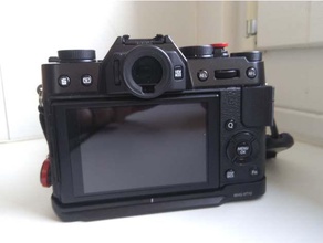 fujifilm x-t10 thumbrest la fotocamera fuji il pollice 3d print model - Mito3D
