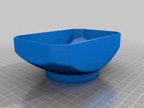 sigma 18-125 parasol mattebox La impresión en 3d lente de la videocámara campana 3d print model - Mito3D