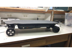 fai da te skateboard spud custodia il elettrico recinto 3d print model - Mito3D