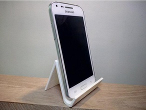 suporte do telefone - todos os smartphones A impressão 3d iphone stand de phonestand samsung smartphone 3d print model - Mito3D