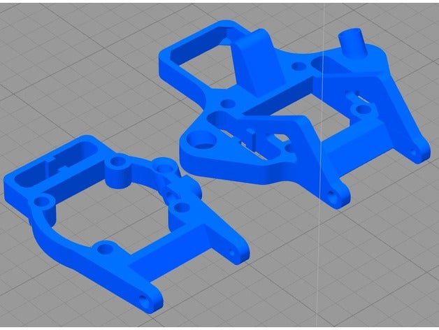 ultraligero de 20x20 multi-propósito los montes r c vehículos falcon multirotors foxeer flecha micro el fpv la antena cámara montaje frsky xm plus xsr gps titular monte rx tpu ublox m8n vtx 3D print model - Mito3D