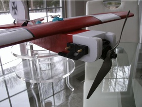 bebek baron yoruyor r c araçlar flitetest motor egzoz rc uçak parçaları uçaklar 3d print model - Mito3D