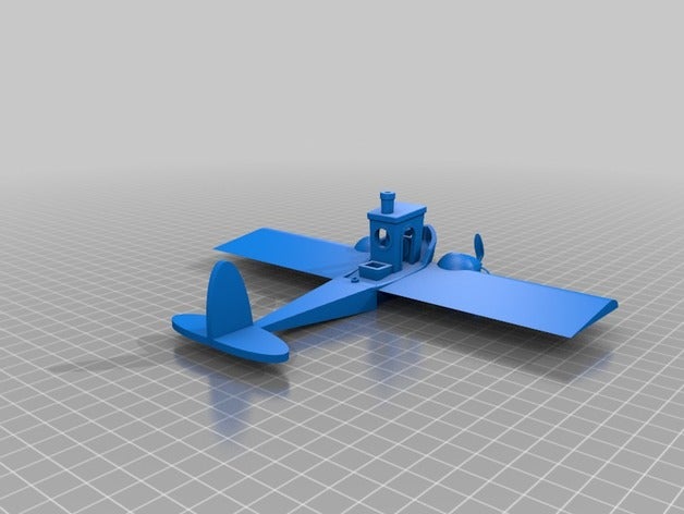 flying benchy 20 art 3dbenchy 3D print model - Mito3D