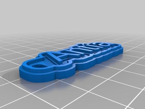 karınca Anahtarlık özelleştirilmiş 3d print model - Mito3D
