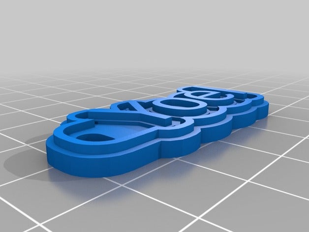 yoel chaveiros personalizado 3D print model - Mito3D