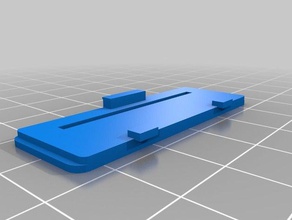 renversé le couvercle de la batterie imprime surface plane taille 110 original bricolage 3d print model - Mito3D