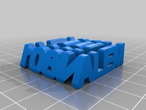 alem sculture su misura 3d print model - Mito3D