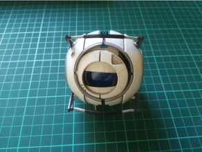 articolato wheatley portal 2 articul di modello robot figura azione portale video gioco 3d print model - Mito3D