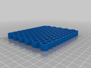 honeycomb2 Biologie kundengebundene 3d print model - Mito3D