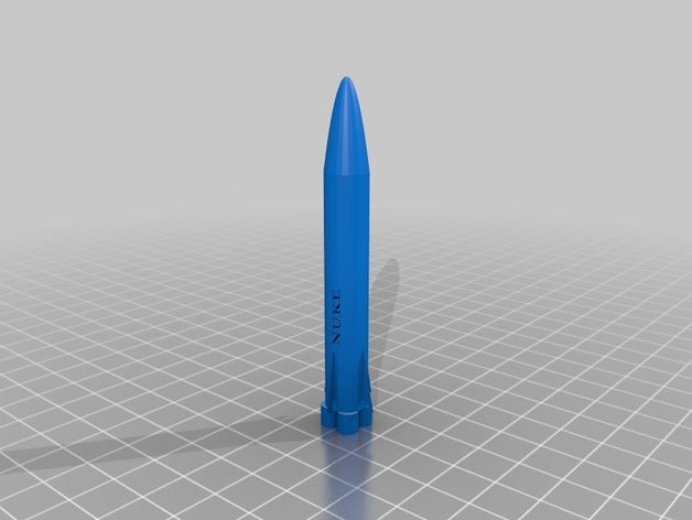 nuke rocket 3d printing 3D print model - Mito3D