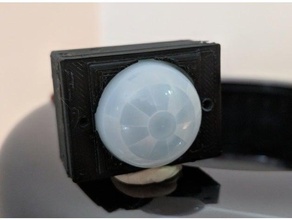 housing adafruit pir motion sensor electronics 3d print model - Mito3D