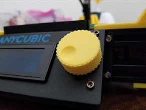 anycubic kossel regler überarbeitet 3d-Drucker Teile - Knopf 3d print model - Mito3D